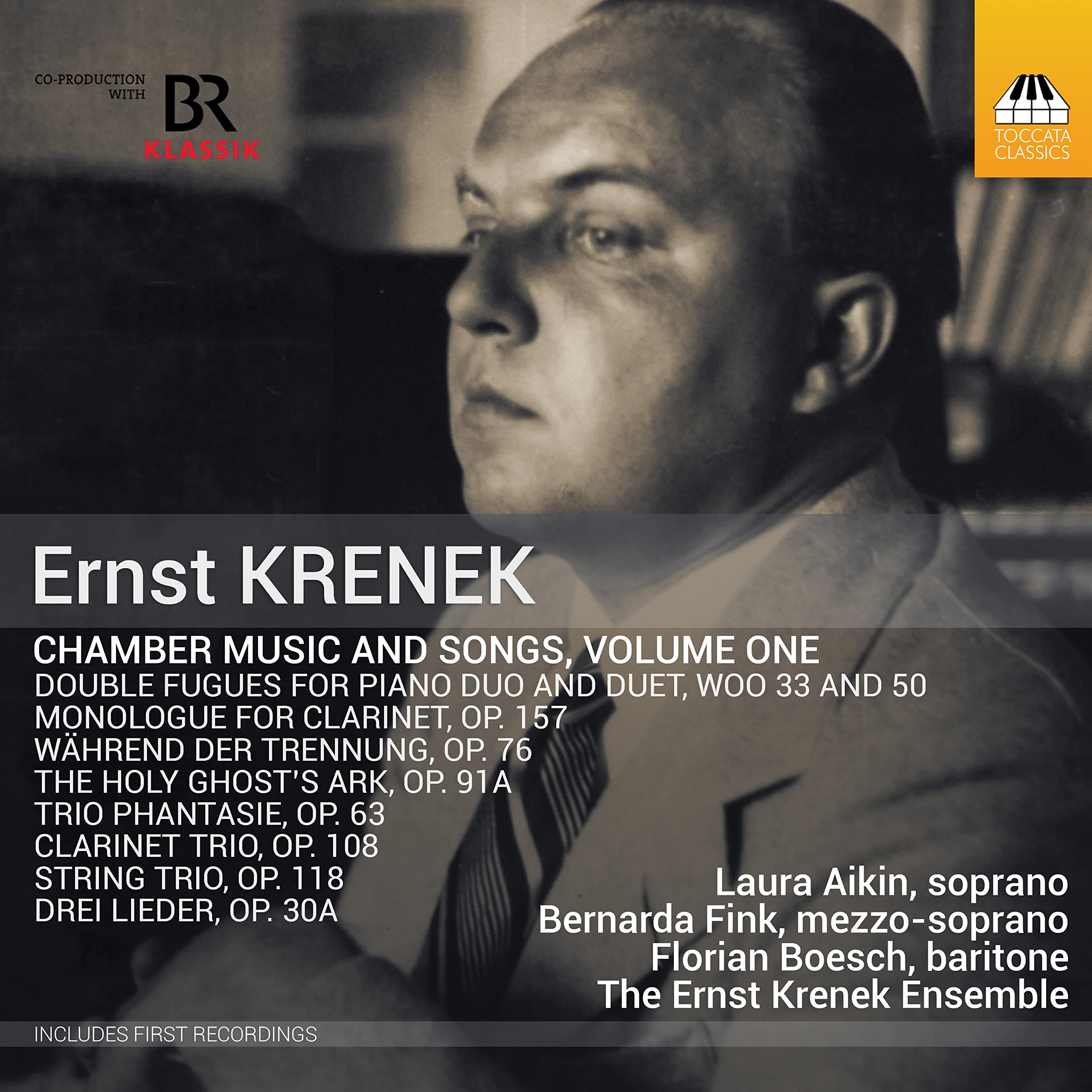 Ernst Krenek: Chamber Music and Songs, Volume One