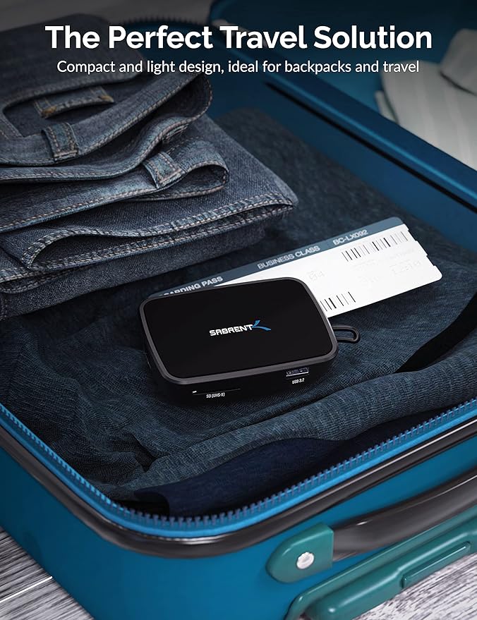 SABRENT Thunderbolt 3 Certified Travel Dock Dual Display Compact Docking Station miniatura 6