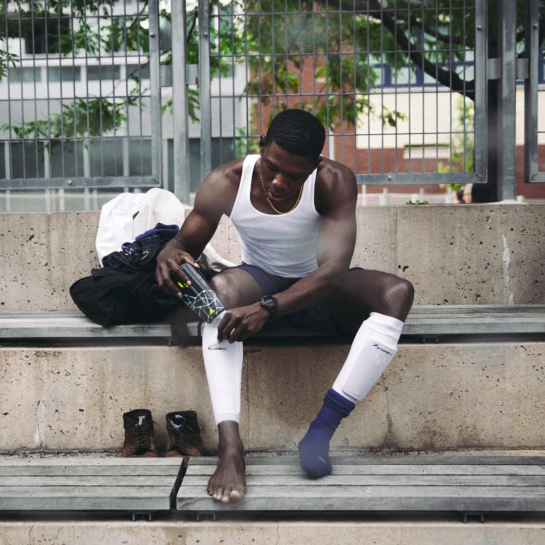 Storelli BodyShield LegSleeves | Compression Soccer Shin Guard Holders | Enhanced Leg Protection : Sports & Outdoors