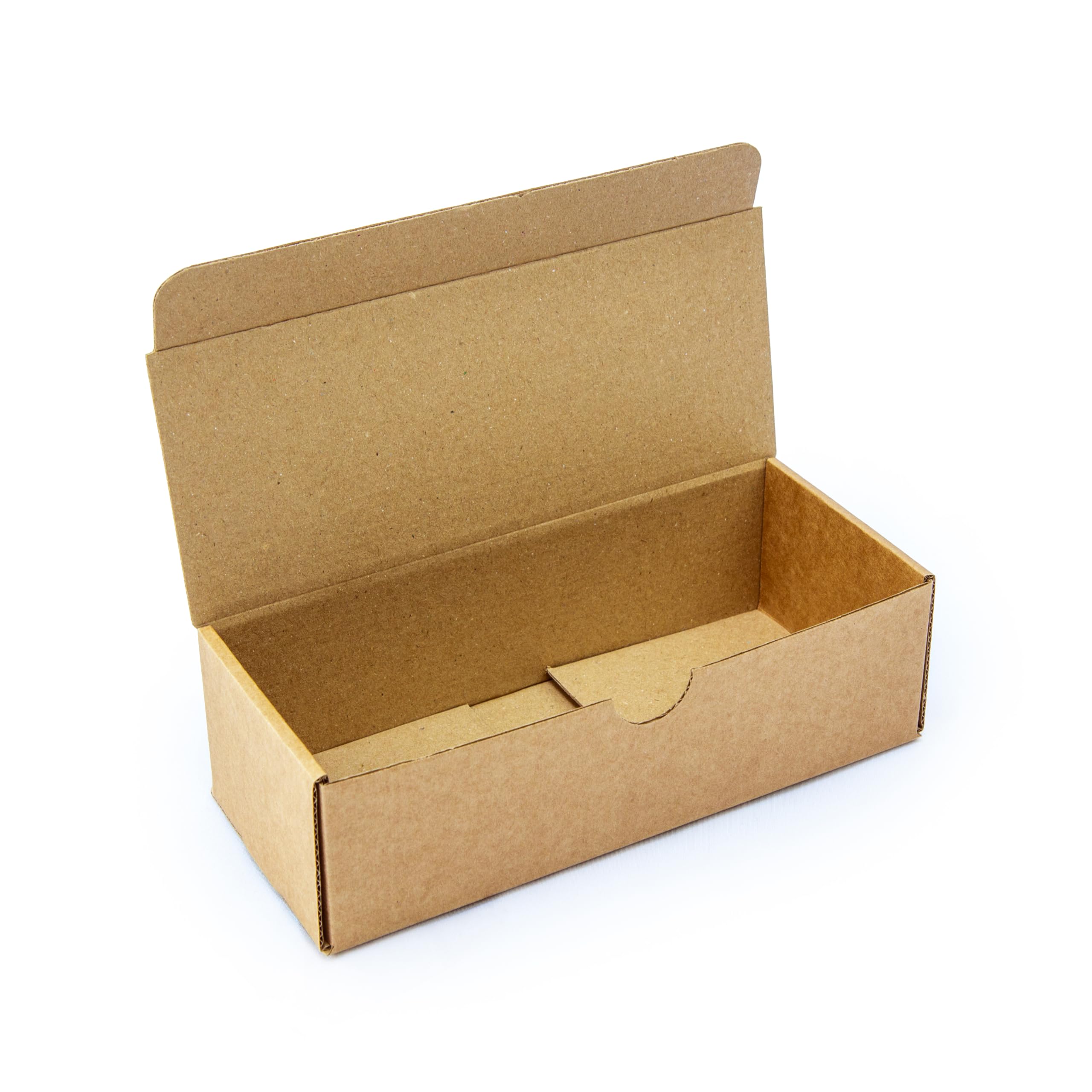 TPBK6 Postal Box 185x80x55mm 7.3x3.1x2.2" Trojan Brown Kraft Small Parcel Postal Packing Mailing Boxes Eco Friendly FSC Certified Biodegradable and Recyclable - Sold in Packs of 25