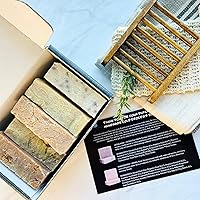 Vista 23 de BLUBYRD Soap Co. Natural Solid Shampoo Bar 5 Pack – Set of Organic Shampoo Bars For Hair & Body Wash Natural Conditioning, Eco Friendly, Zero