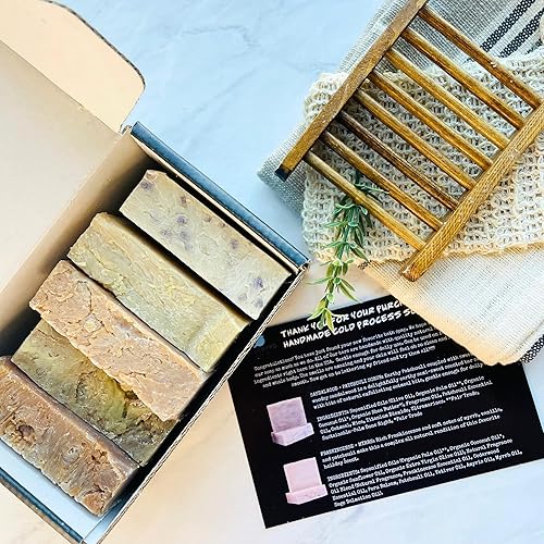 Miniatura 23 de BLUBYRD Soap Co. Natural Solid Shampoo Bar 5 Pack – Set of Organic Shampoo Bars For Hair & Body Wash Natural Conditioning, Eco Friendly, Zero