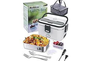 Buddew Electric Lunch Box: Portable Lunch Box Heater for Work