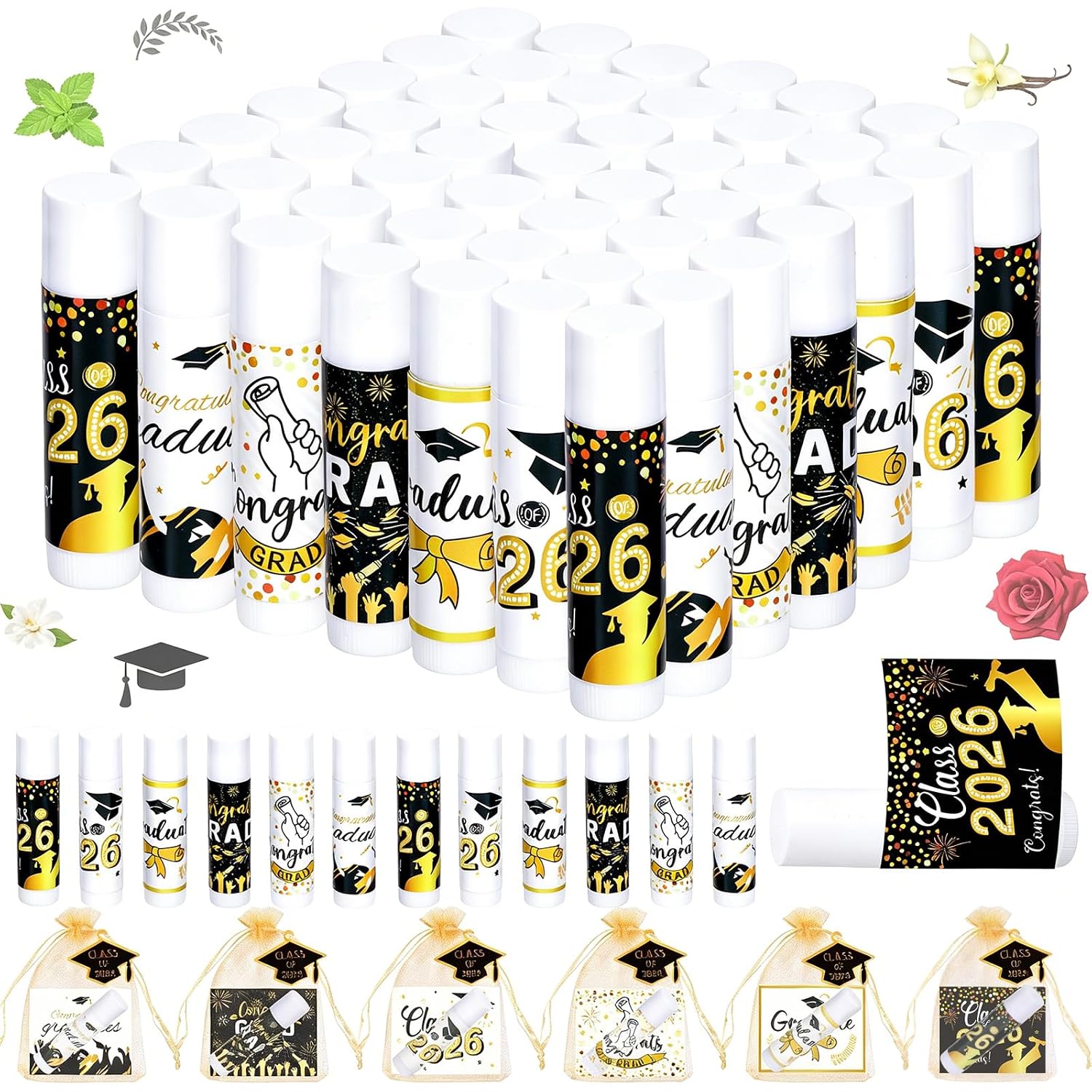 Bulk Lip Balms Graduation Gifts | Inspiring Flavors