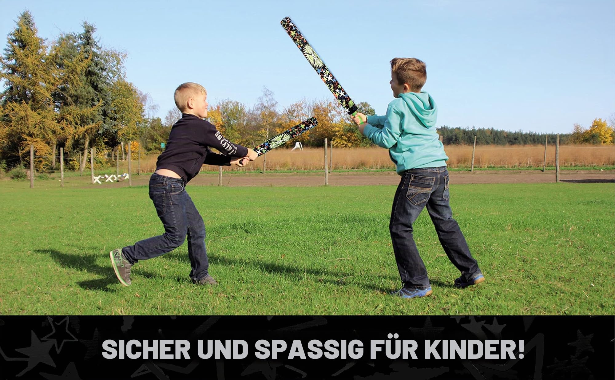 Sunflex Fandango Schaumstoffschwerter zum schmerzfreien Kampf | mit robustem und beständigem Neoprenüberzug | für Jede Altersgruppe
