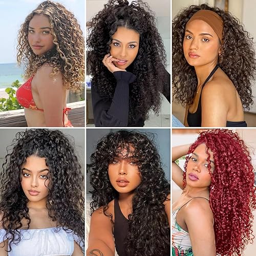 Miniatura 8 de GoGo - Cabello rizado de ganchillo de 12 pulgadas, 6 paquetes de cabello rizado de ganchillo ondulado para mujeres negras (12 pulgadas (paquete de