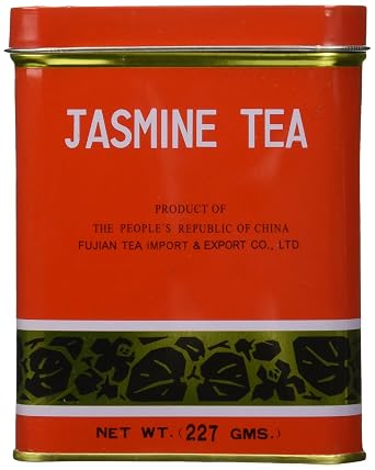 Sunflower Jasmine Tea 0.5LB 227g Red Tin
