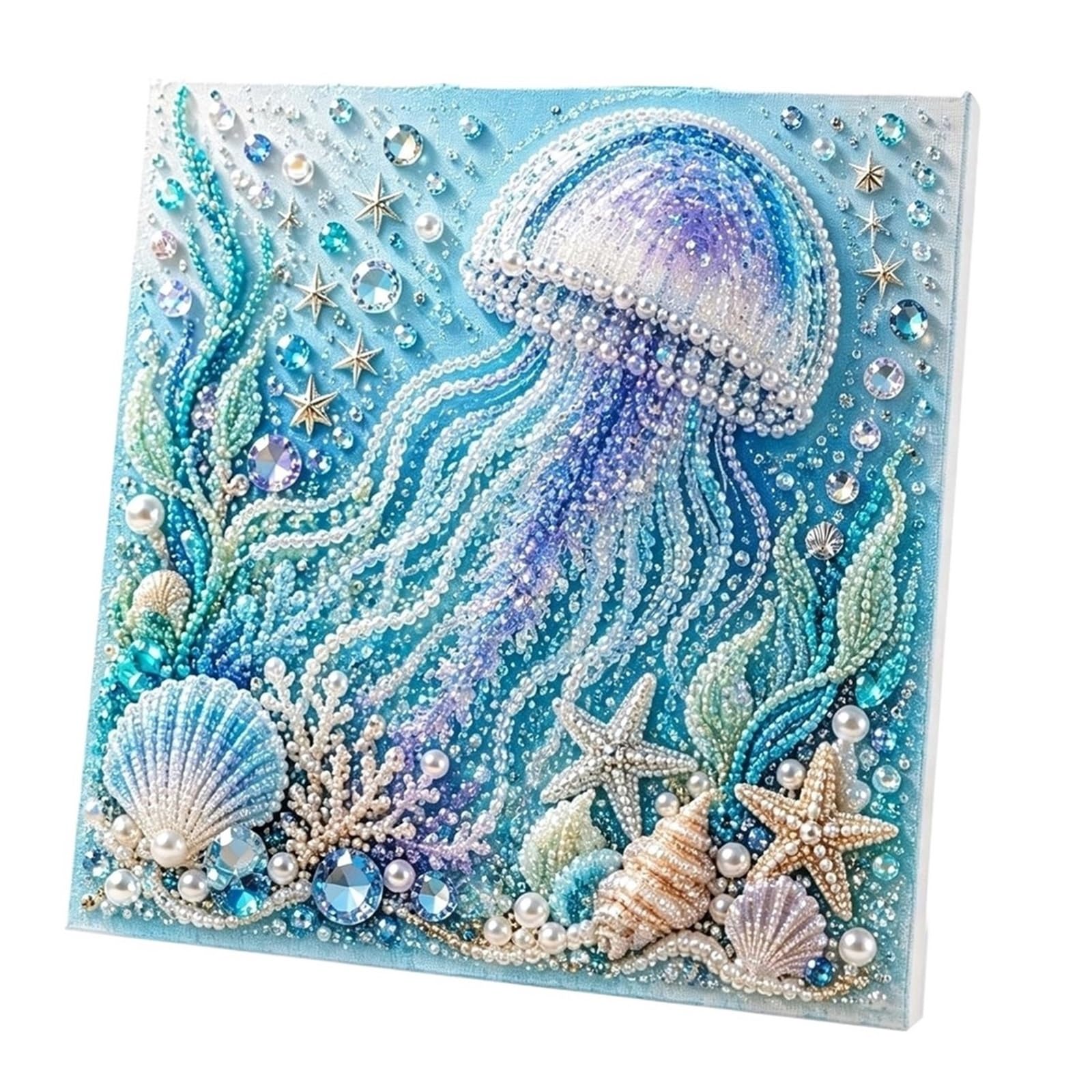 ANQKYO Ocean Theme Pearl Art DIY Kit 1pcs Ocean Theme Pearl Art DIY Kit