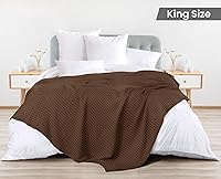 Vista 65 de Utopia Bedding Sage Green 100% Cotton Waffle Blanket 300 GSM [Full - 90x84 Inch] Soft Lightweight Breathable Bed Blanket for All Season