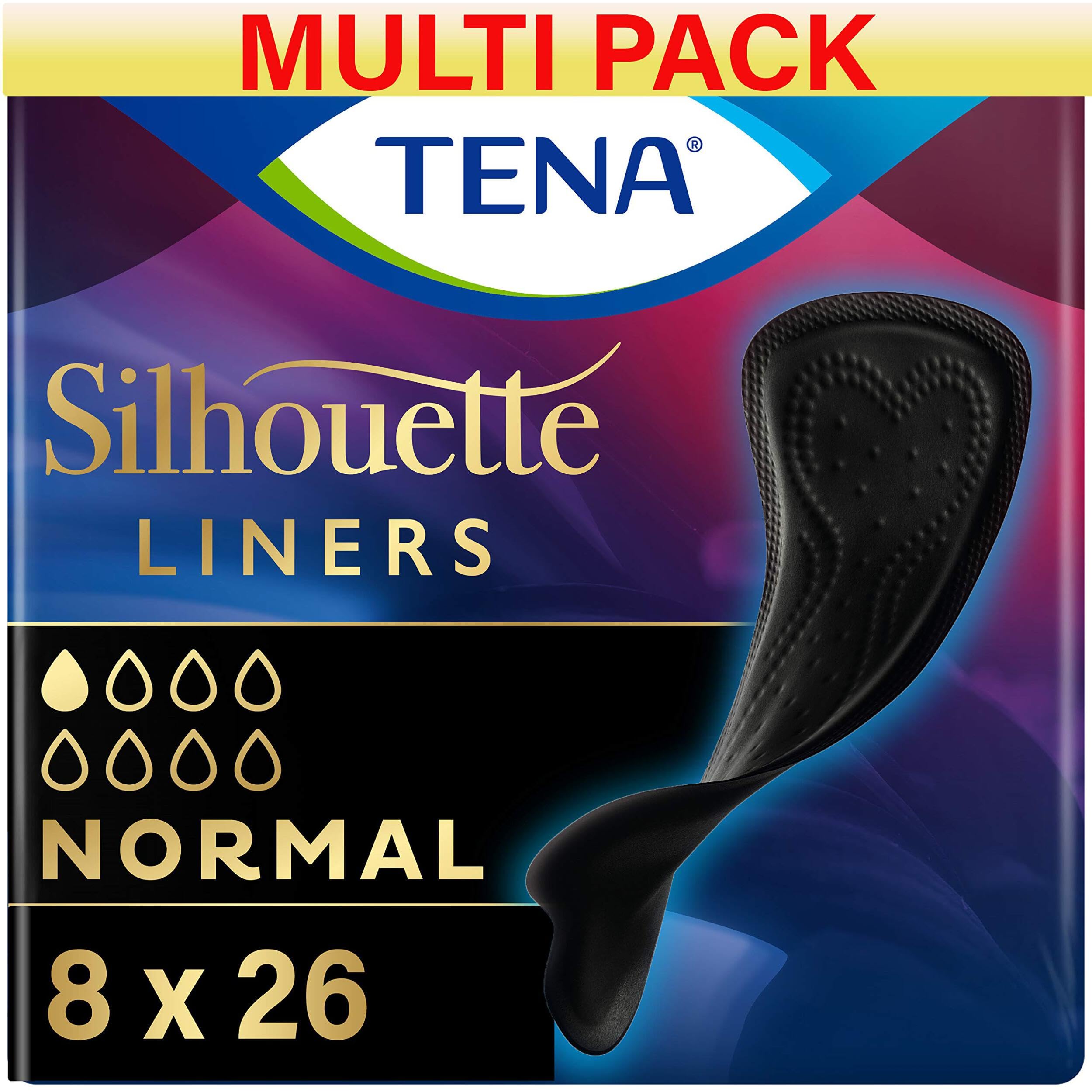 Silhouette Noir Liners Normal - 8 Packs of 26