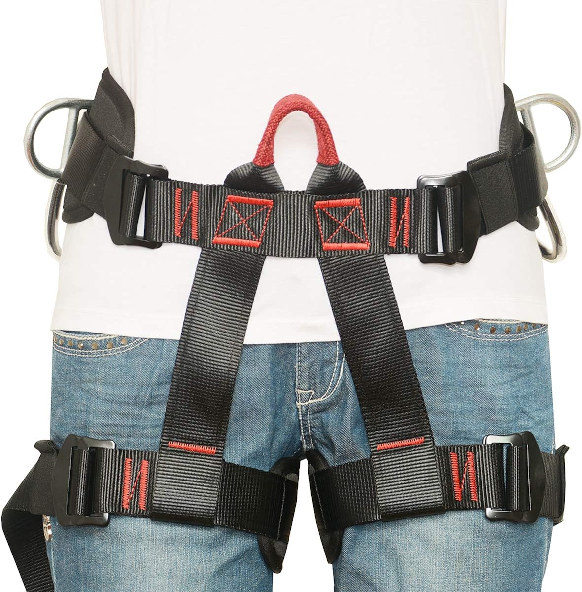 HEEJO Climbing, Safety Safe Seat Belt for Outdoor Tree
