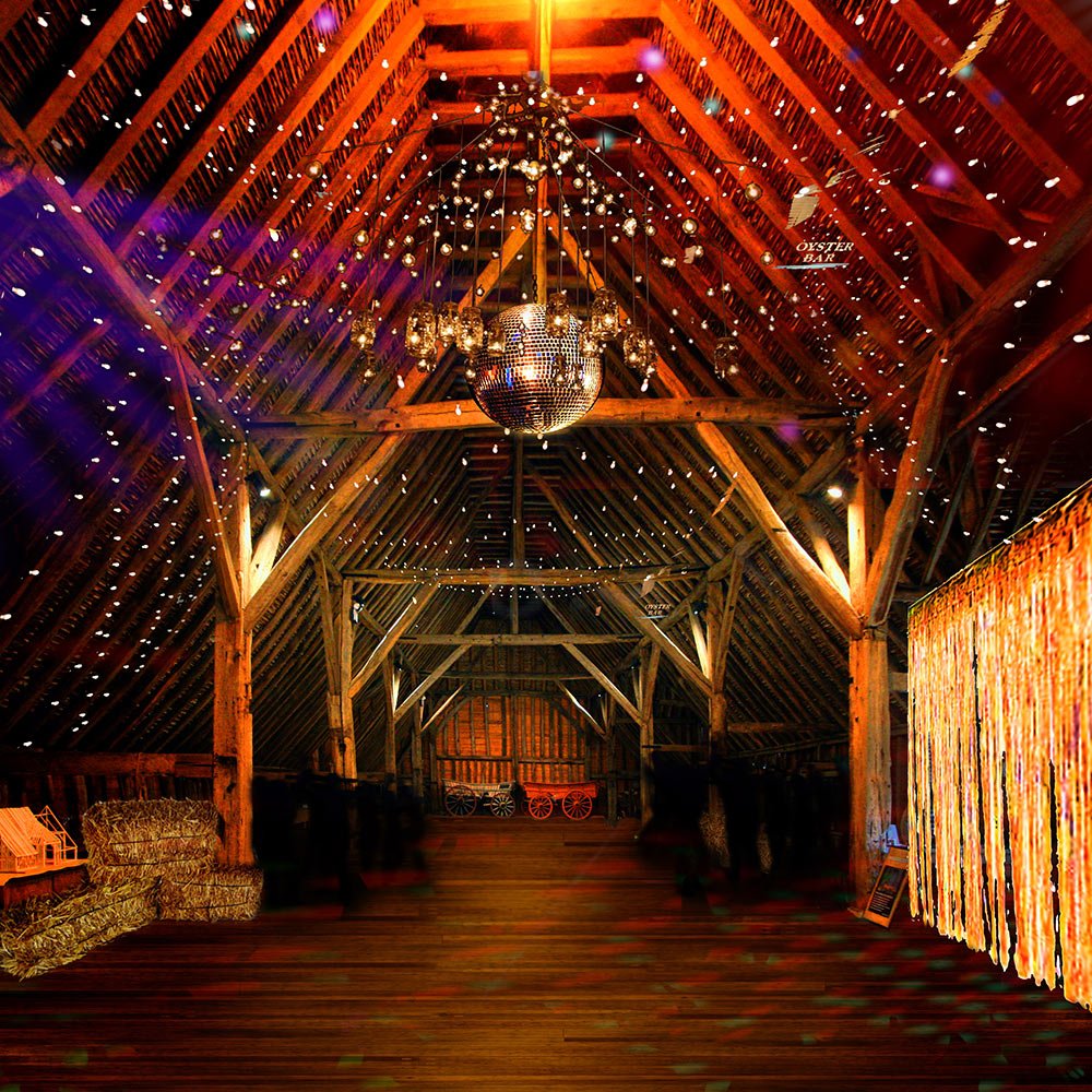 Amazon | 写真バックドロップwith床 – Barn Dance – 10 x 10 ft
