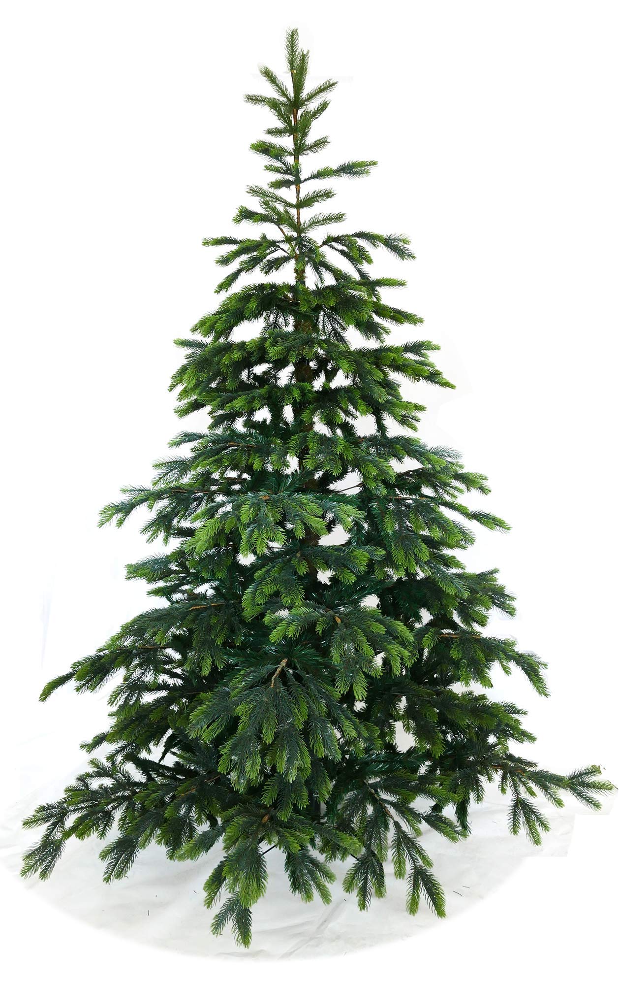 Arbre de Noël Artificiel épicéa 180 cm modèle BonTree mélange PE/PVC