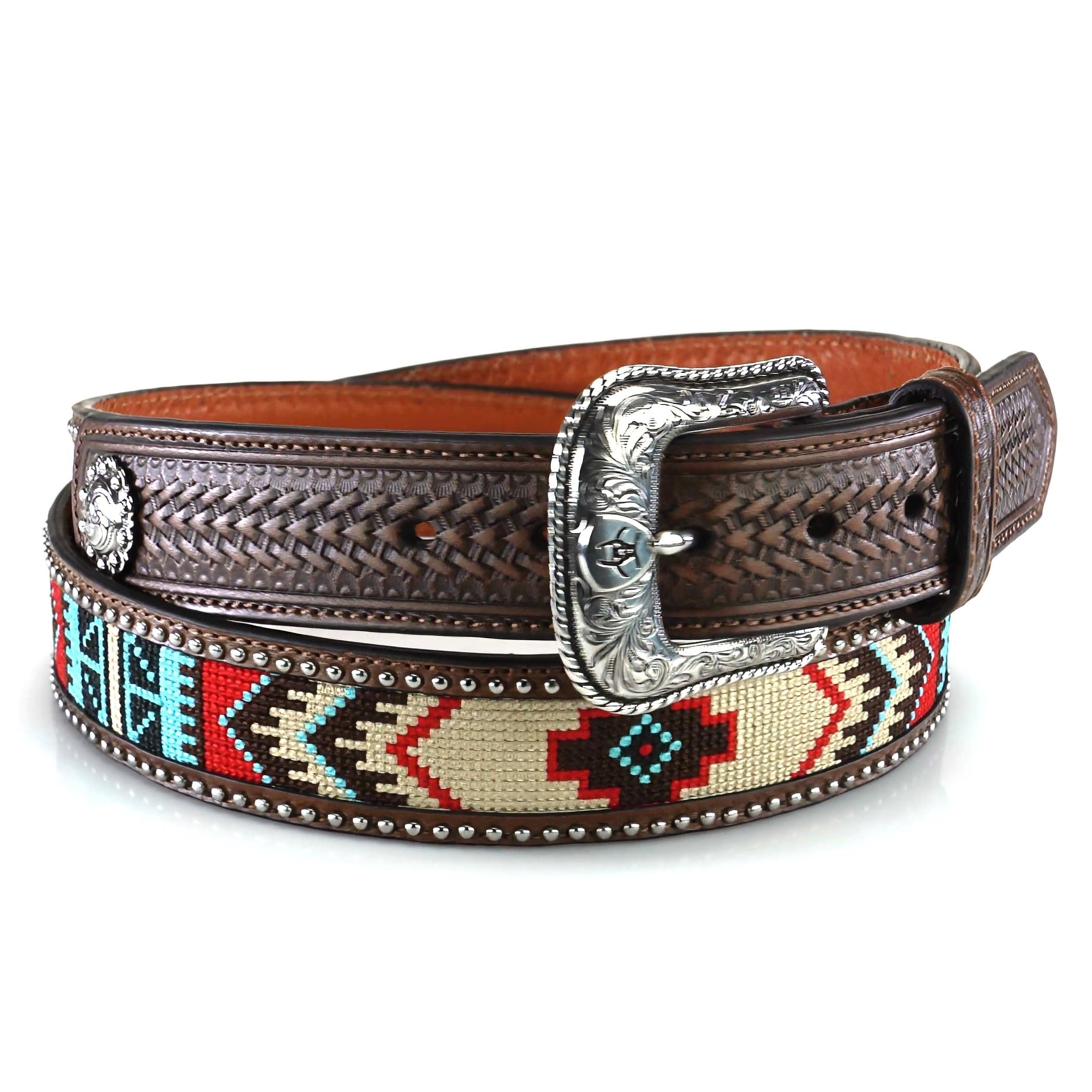 ARIAT Herren Arrow Billet Ribbon Center Belt Gürtel