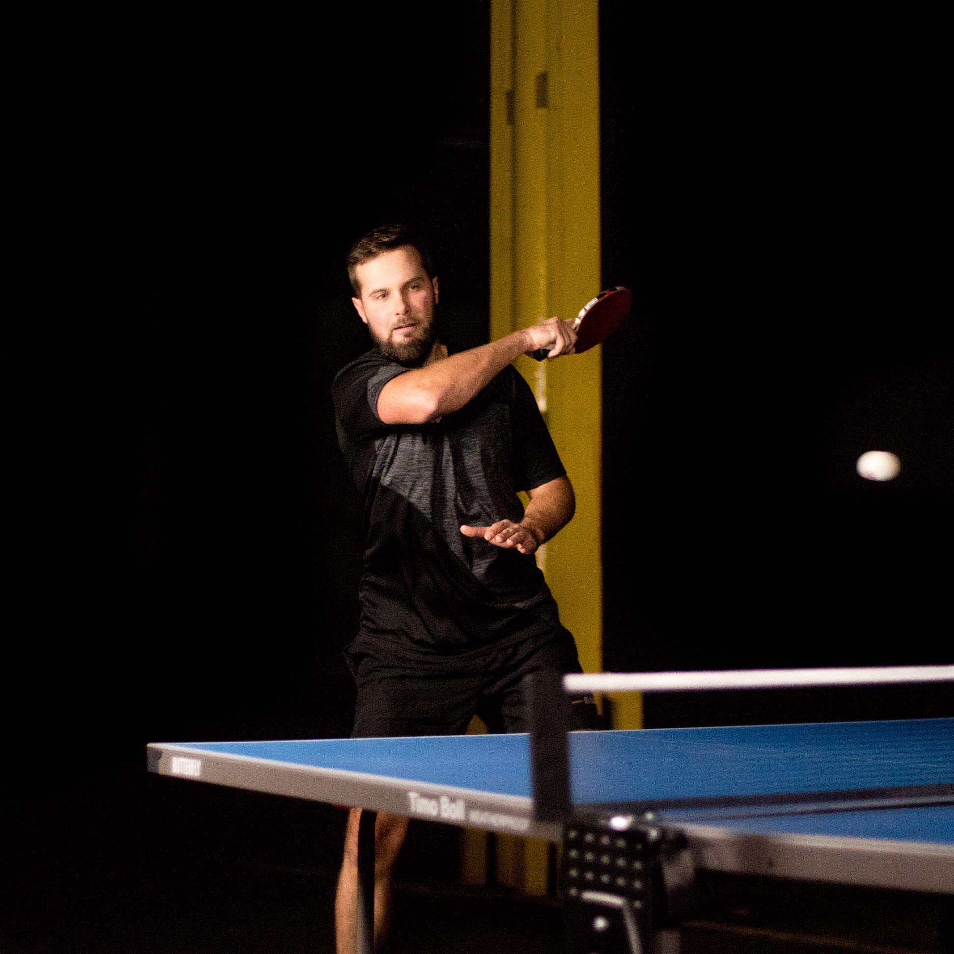 Butterfly Yetişkin Hazır Raket Timo Boll, Black