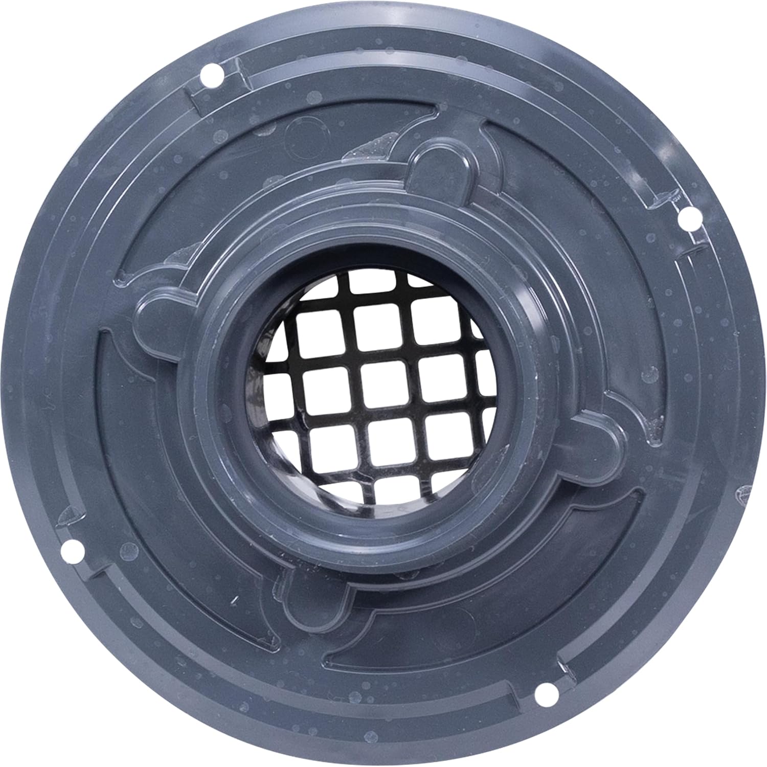 Low Profile Stainless Steel and PVC Shower Drain with Round Top