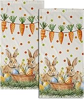 Vista 32 de Giwawa Juego de 2 toallas de mano de ciervos del bosque, toallas de mano de animales salvajes, toallas suaves para la cara de los invitados