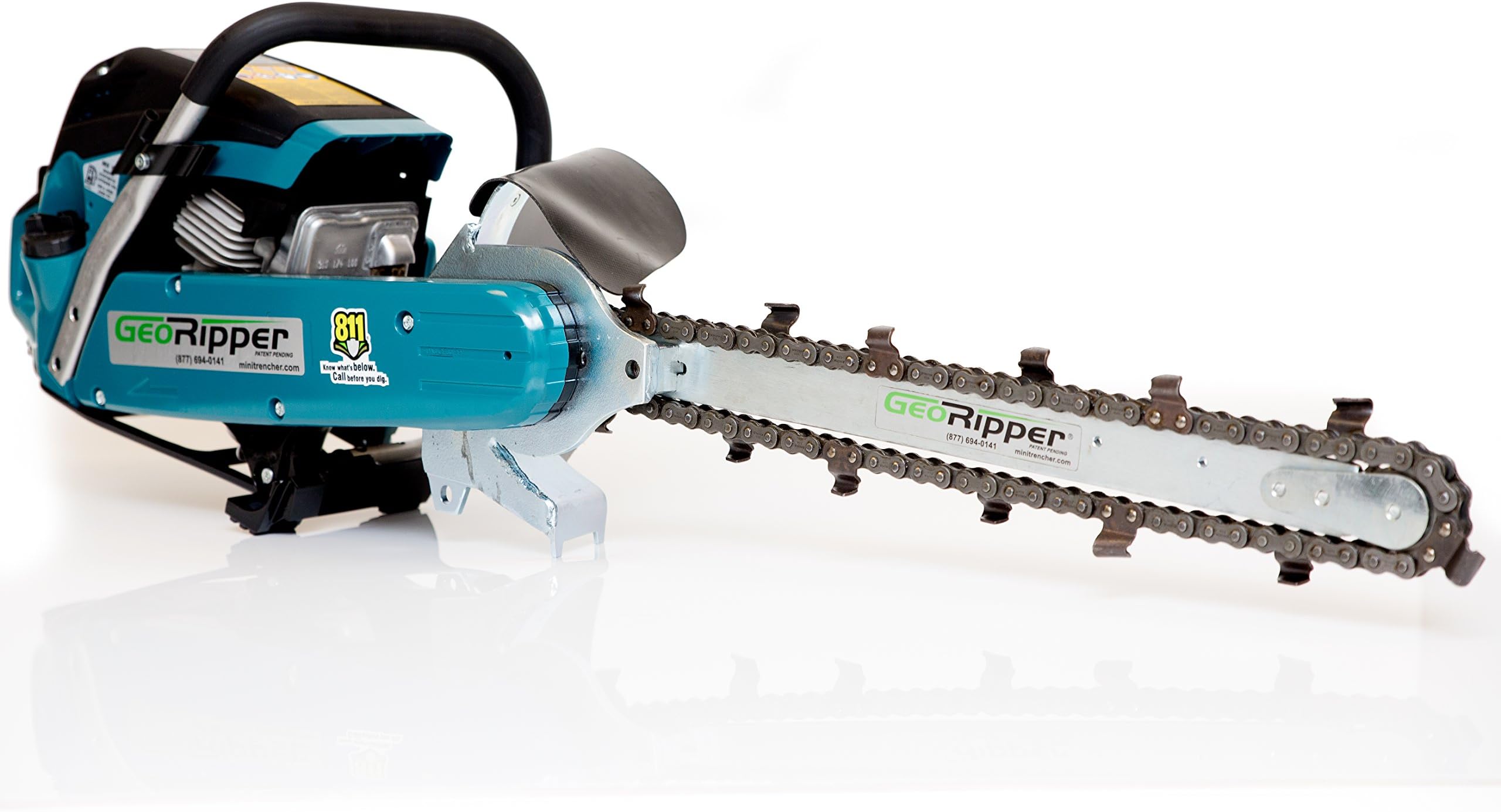 GeoRipper MiniTrencher GR620, Handheld and Lightweight Mini Trencher That Offers Portability and Fast Digging Capabilities For Landscaping and Irrigation Applications