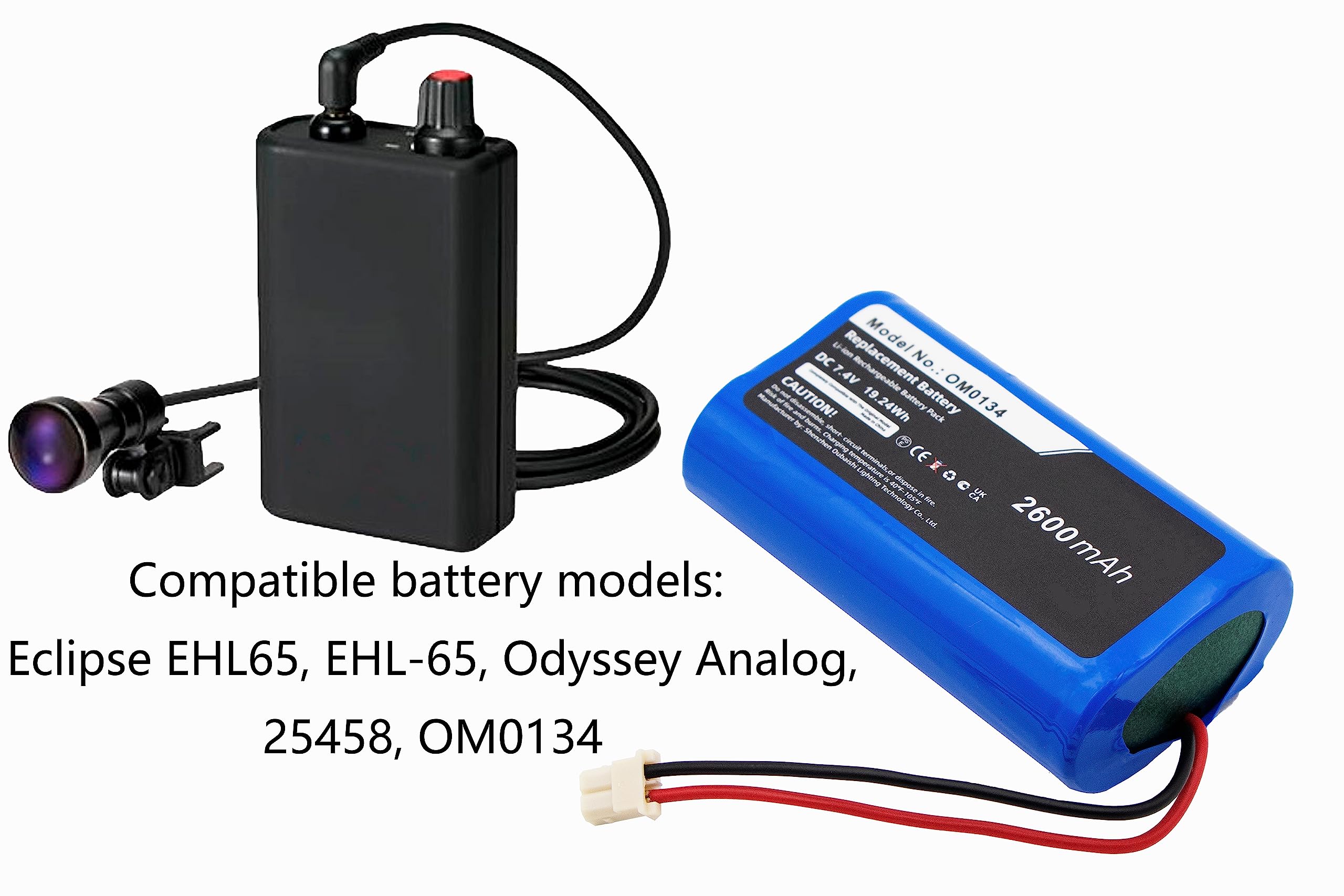 Amazon.com: TAWUZUOR Replacement Battery for SurgiTel Eclipse 