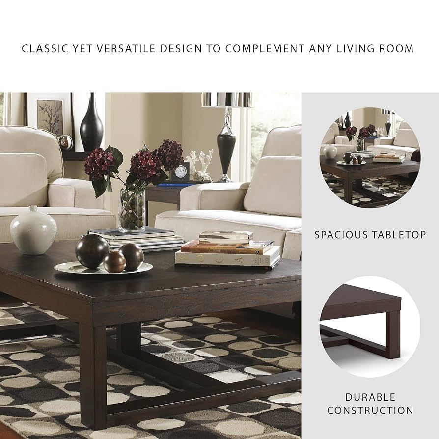 Amazon.co.jp: Ashley シグネチャーデザイン ワトソン 長方形