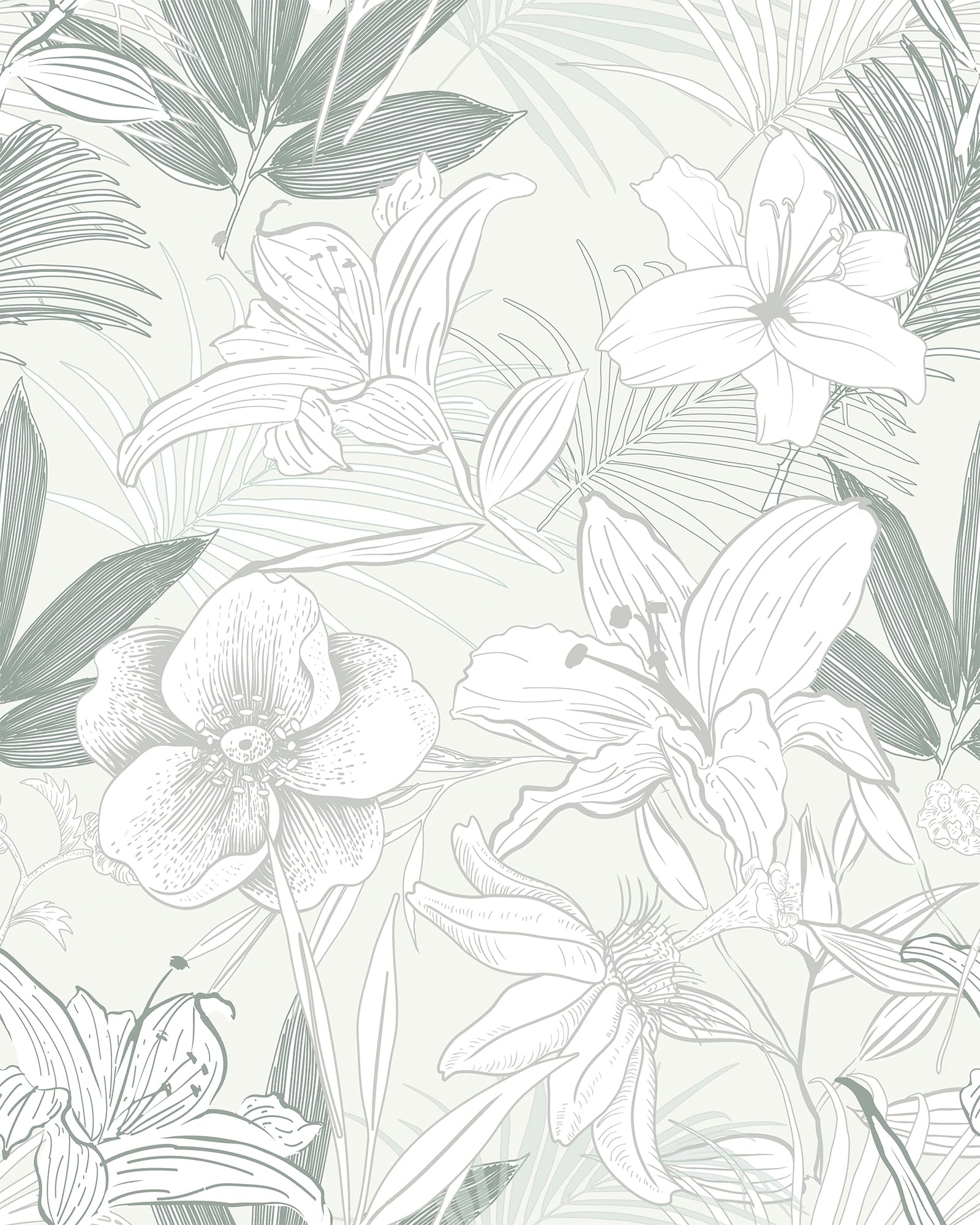 MyStyle Whites & Off-Whites Vinyl Peel & Stick Wallpaper Roll Covers 28 2 Sq Ft Ms3939hd