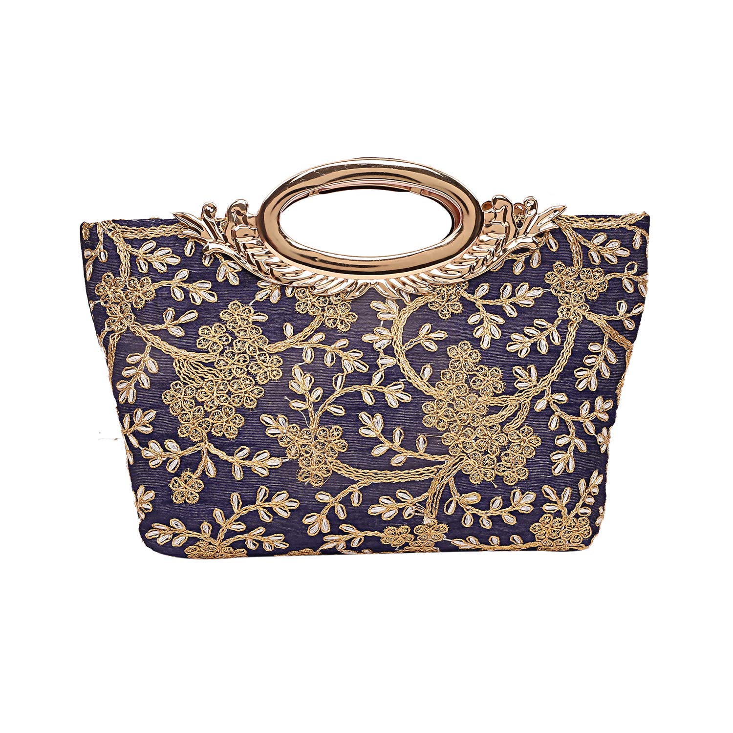 Kuber Industries Silk Clutch Ladies Handbag (Blue) -CTKTC8779 (B07SWC5PYL) Amazon Price History, Amazon Price Tracker