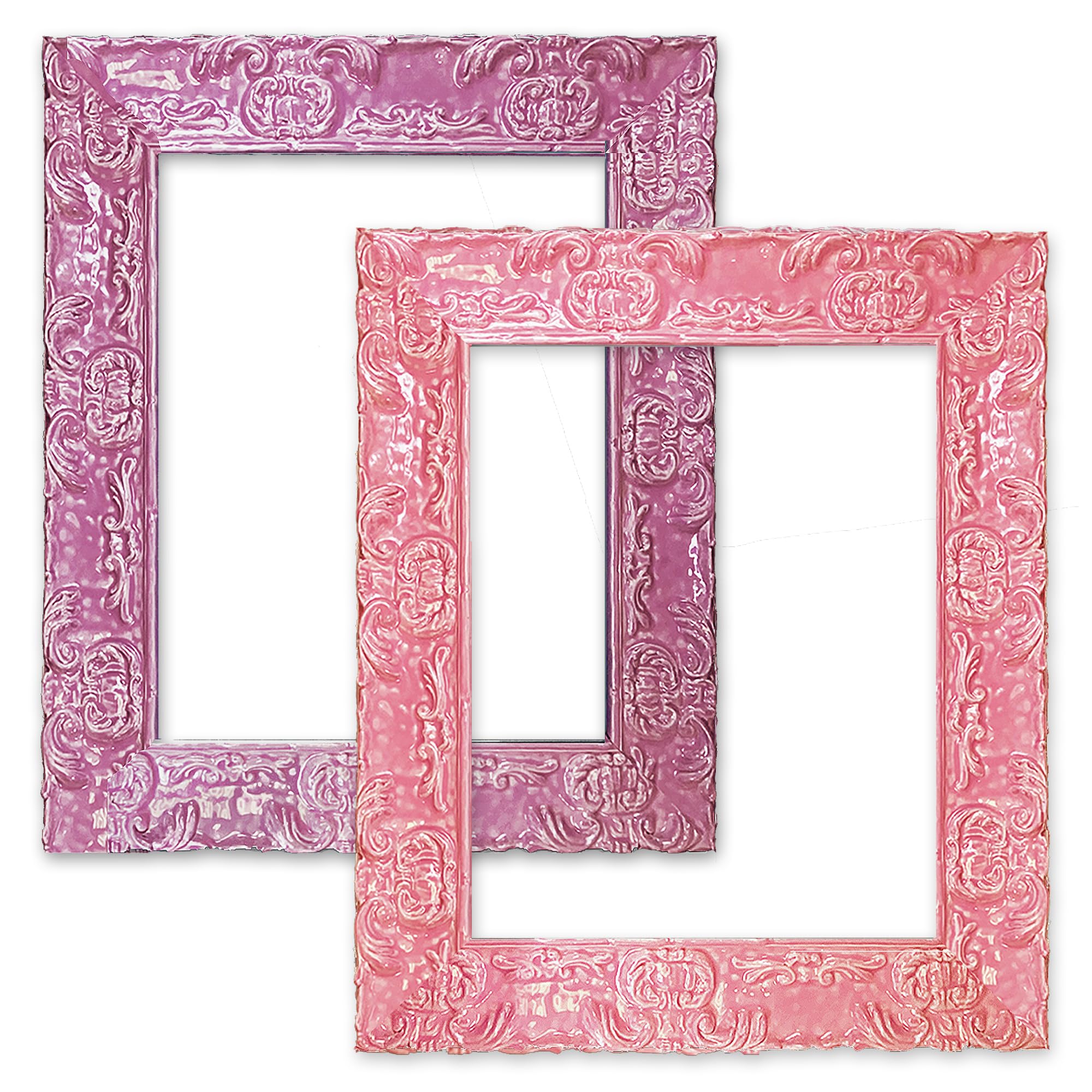 * vintage frame ୨୧ リボン飾り ヴィンテージフレーム Amazon.com: Colorful Picture Frames Funky Glam Ornate Victorian