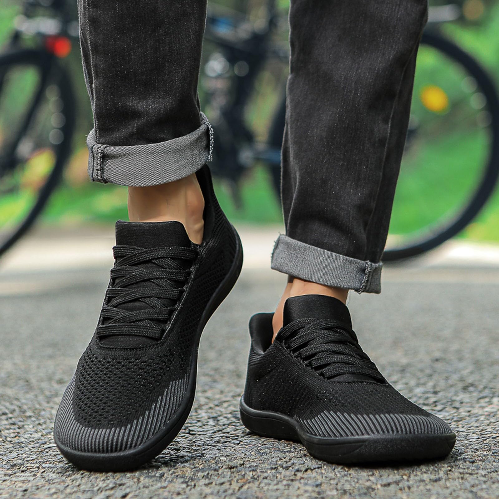 Zapatillas Verano Hombre - Zapatos Descalzos Casuales para Exteriores con Puntera Ancha Calzado Deportivo Transpirable Ideal para Parejas