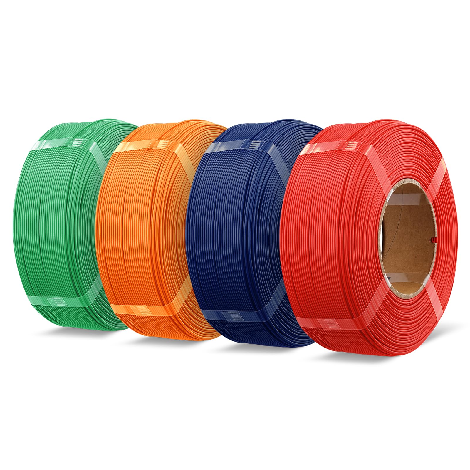 OVERTURE PLA+ Refill 1,75 mm Schnelldruck ohne Spule Leuchtfarben, 4kg