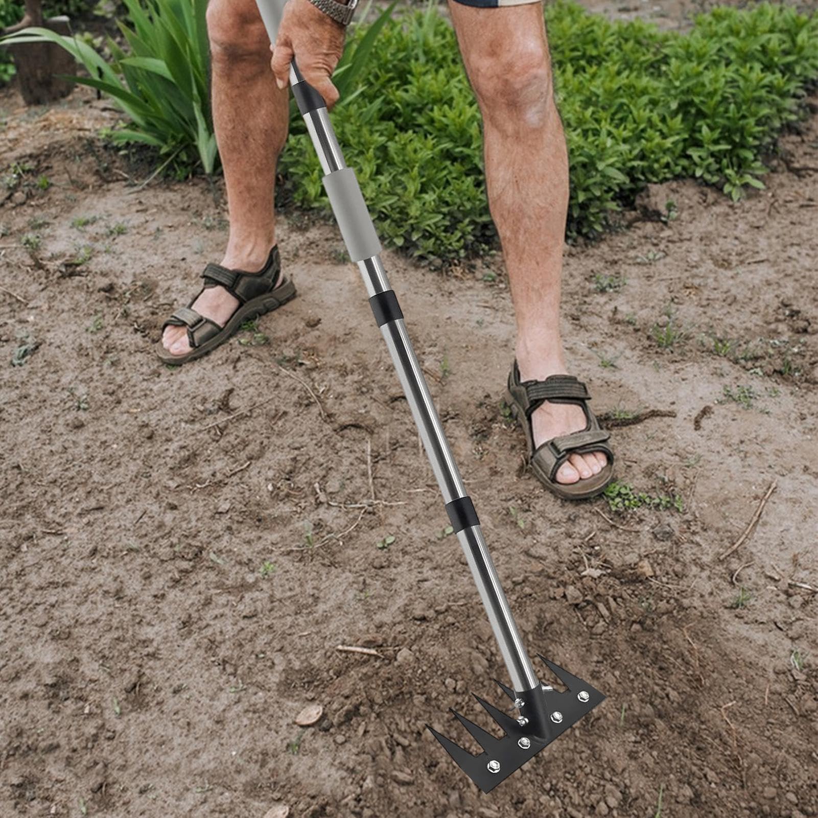 Désherbeur À Long Manche Intensif Ergonomique Longueur Télescopique