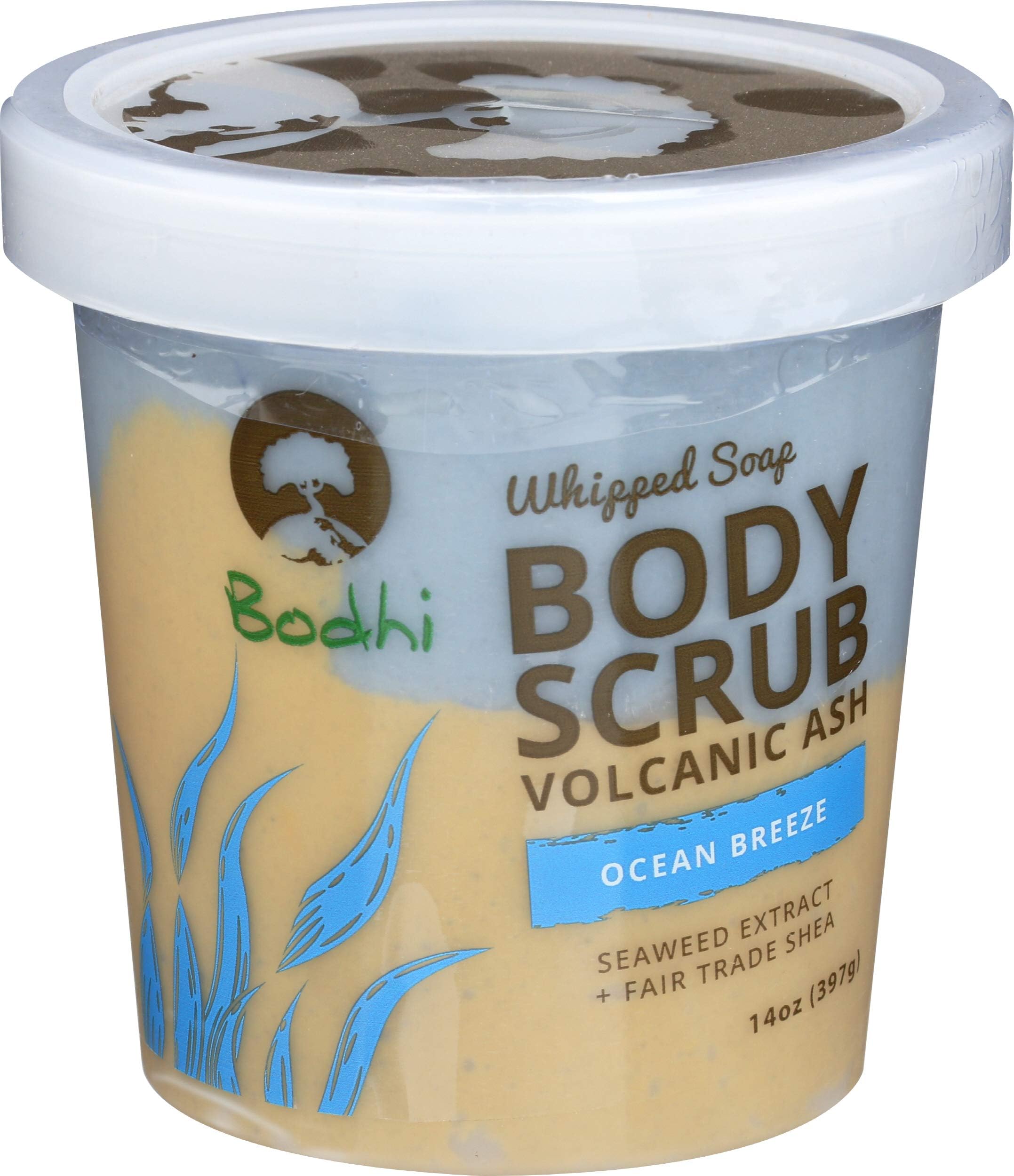 Bodhi Handmade Soap Ocean Breeze Whipped Soap, 14 Ounce