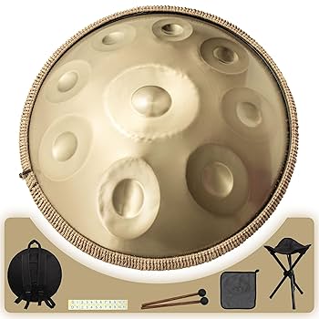 Amazon.com: Handpan 22 inch D Minor Kurd Handpan 9 Notes