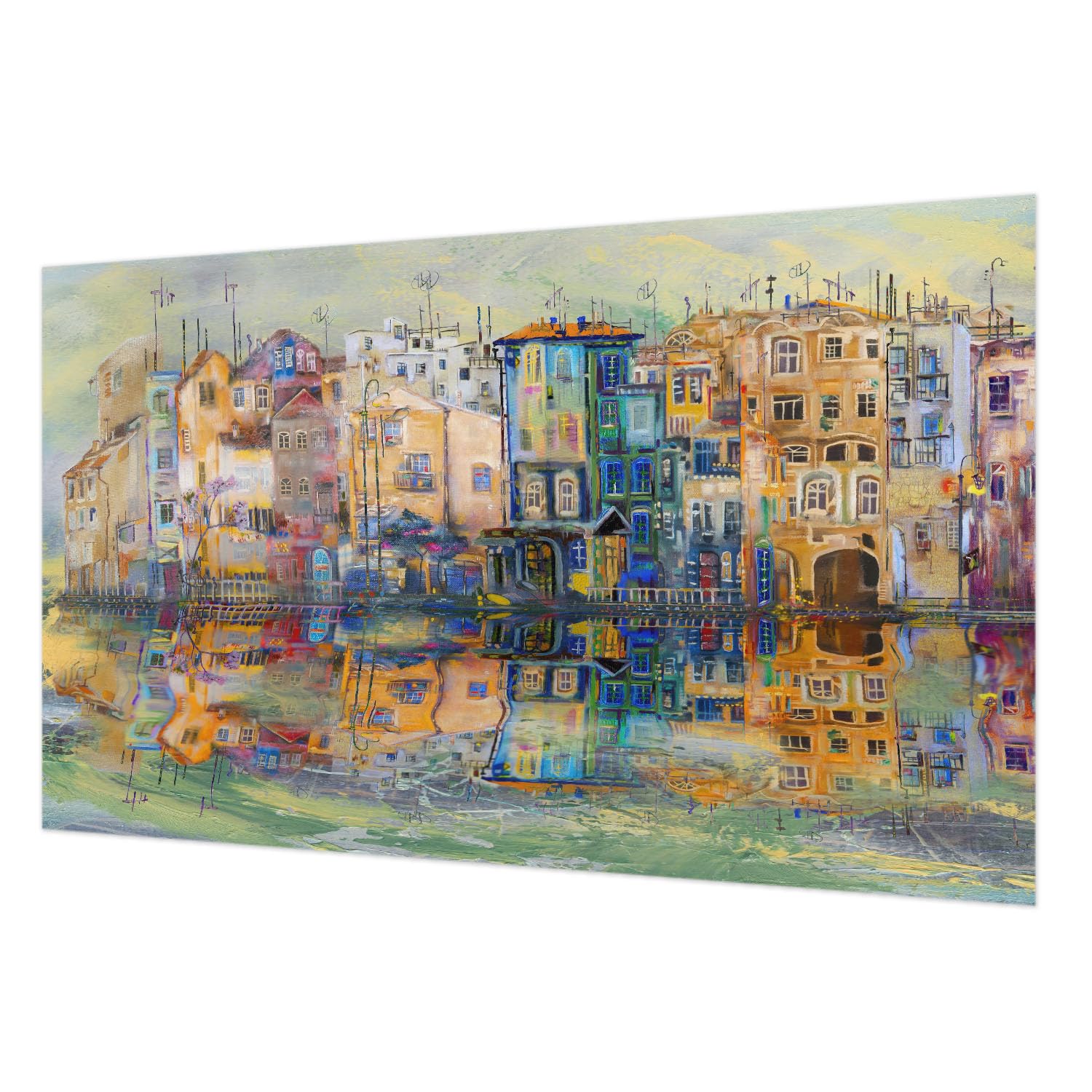 Papier peint intissé facile à nettoyer 416x254 cm salon