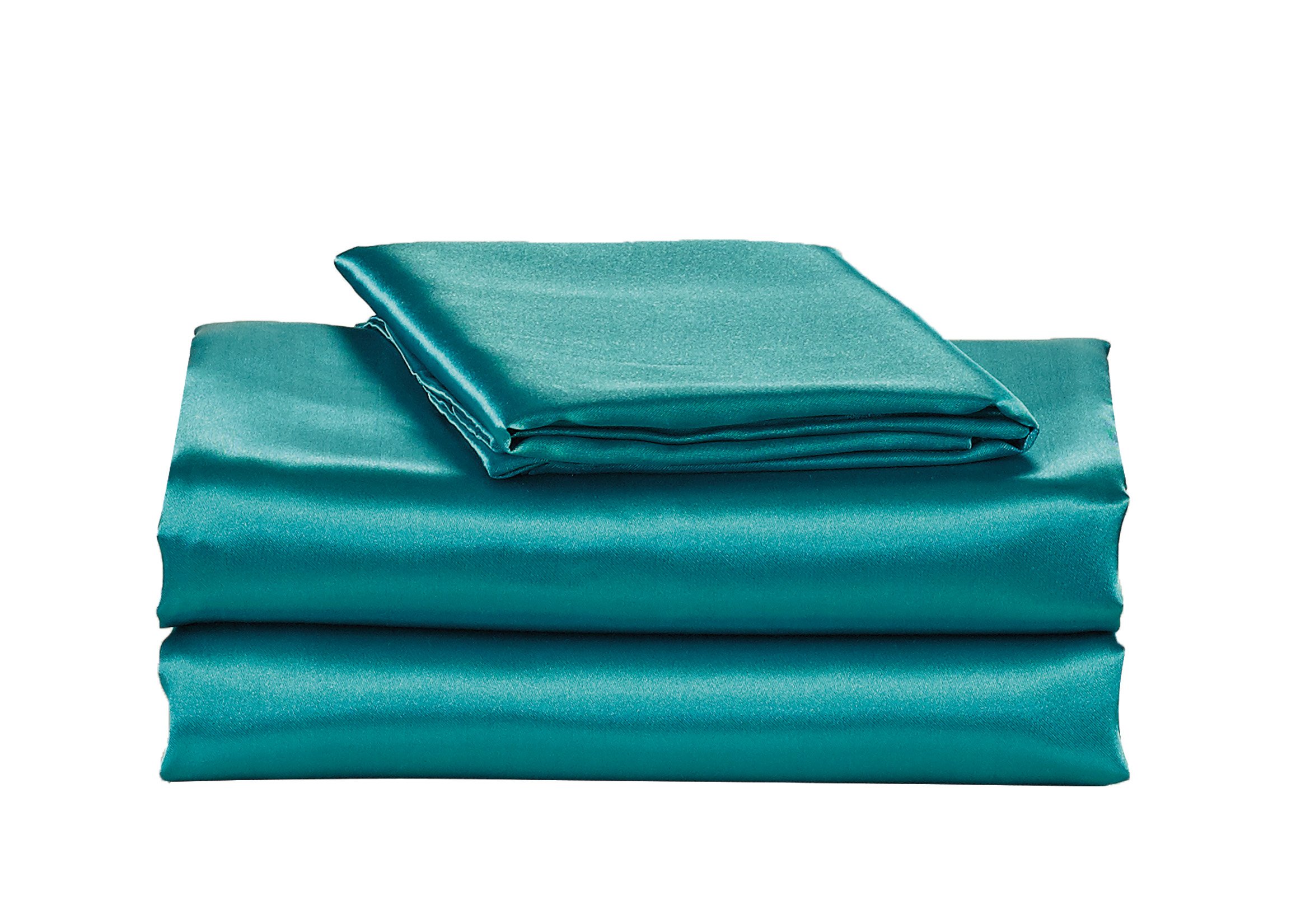 EliteHomeProductsEHP Super Soft and Silky Satin Sheet Set (Solid/Deep Pocket) Twin