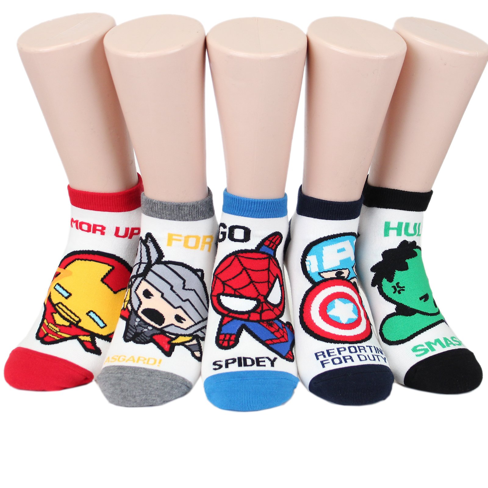 Hero Cartoon Women teen girls Socks (Fighter)