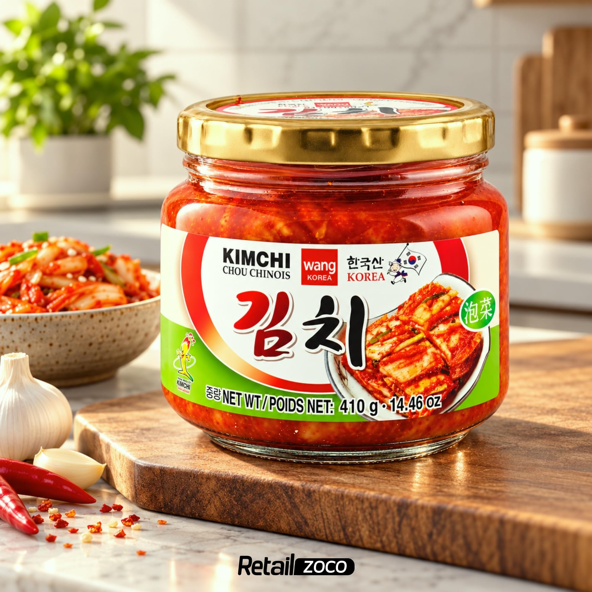 Kimchi Coreano Encurtido, para enriquecer ensaladas y platos, 6 Unidades - imagen 6