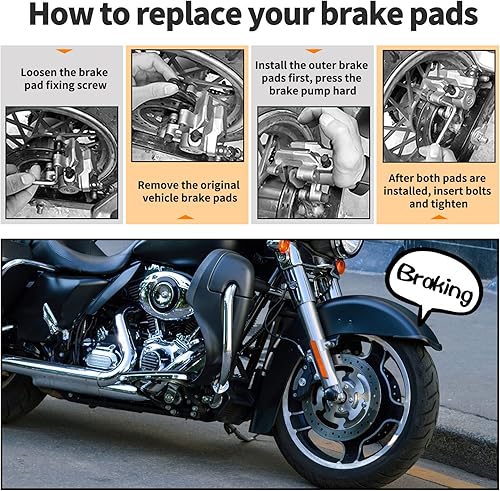 Miniatura 6 de AHL Pastillas de freno delanteras semimetálicas FA106 para Suzuki GZ250 K2-K8 2002-2008