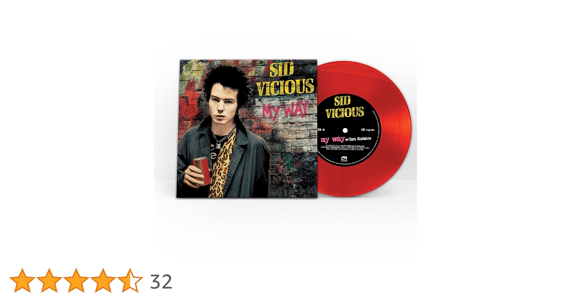 日本盤７インチ セックス・ピストルズ　Sex Pistols My Way シド Sex Pistols / Sid Vicious - My Way (7
