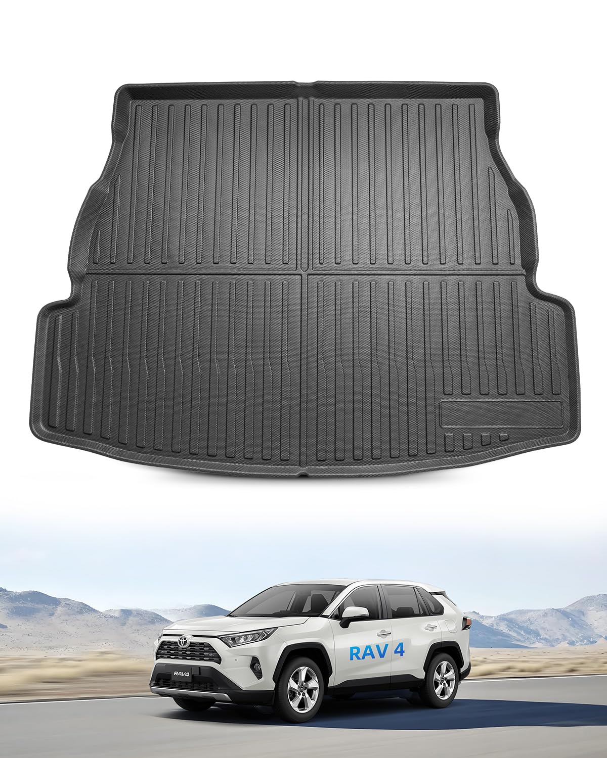 Tappetini TOYOTA RAV 4 - Sistema antiscivolo
