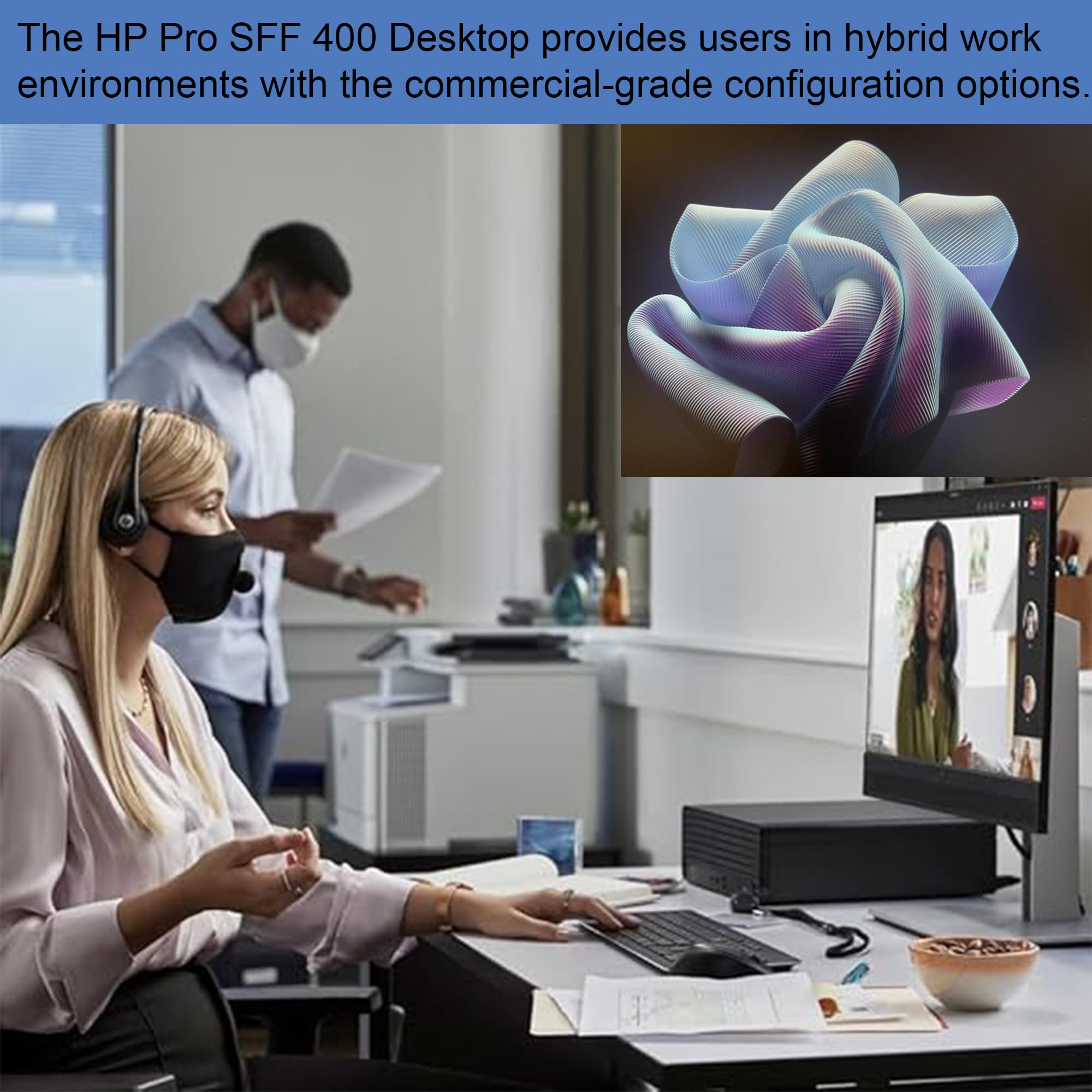 HP Elite SFF G9 Desktop PC | 4K Support| Intel Core i5-12500 Processor (Beat i7-11700)| 32GB RAM & 1TB PCIe SSD|HDMI, USB-C, Wi-Fi 6, Bluetooth 5, RJ-45| Keyboard & Mouse Included| Windows 11 Pro