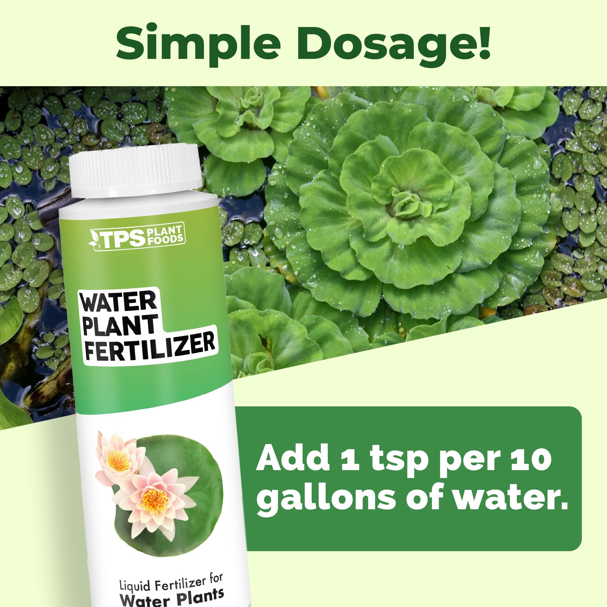 Amazon.com : Water Plant Fertilizer  Liquid Plant Food for Healthy Aquatic  Growth, Stronger Roots & Vibrant Water Plants, 8 oz : Patio, Lawn & Garden