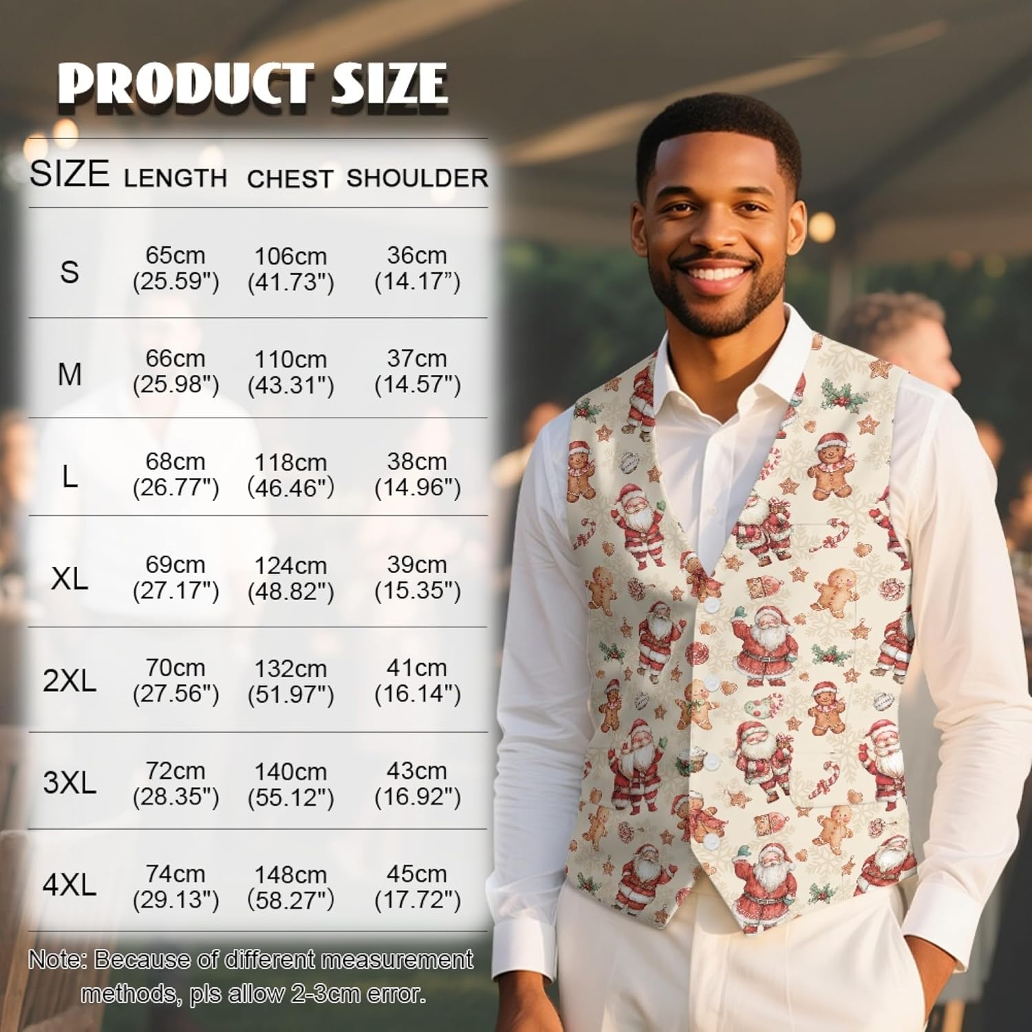 NDISTIN Vest for Men V-Neck Sleeveless Jacket Suit Vest Lightweight Business Formal Dress Waistcoat