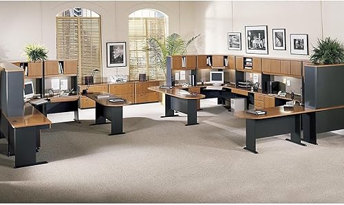 Miniatura 7 de Bush Business Furniture - Serie A 36W Escritorio 36W Negro, Madera