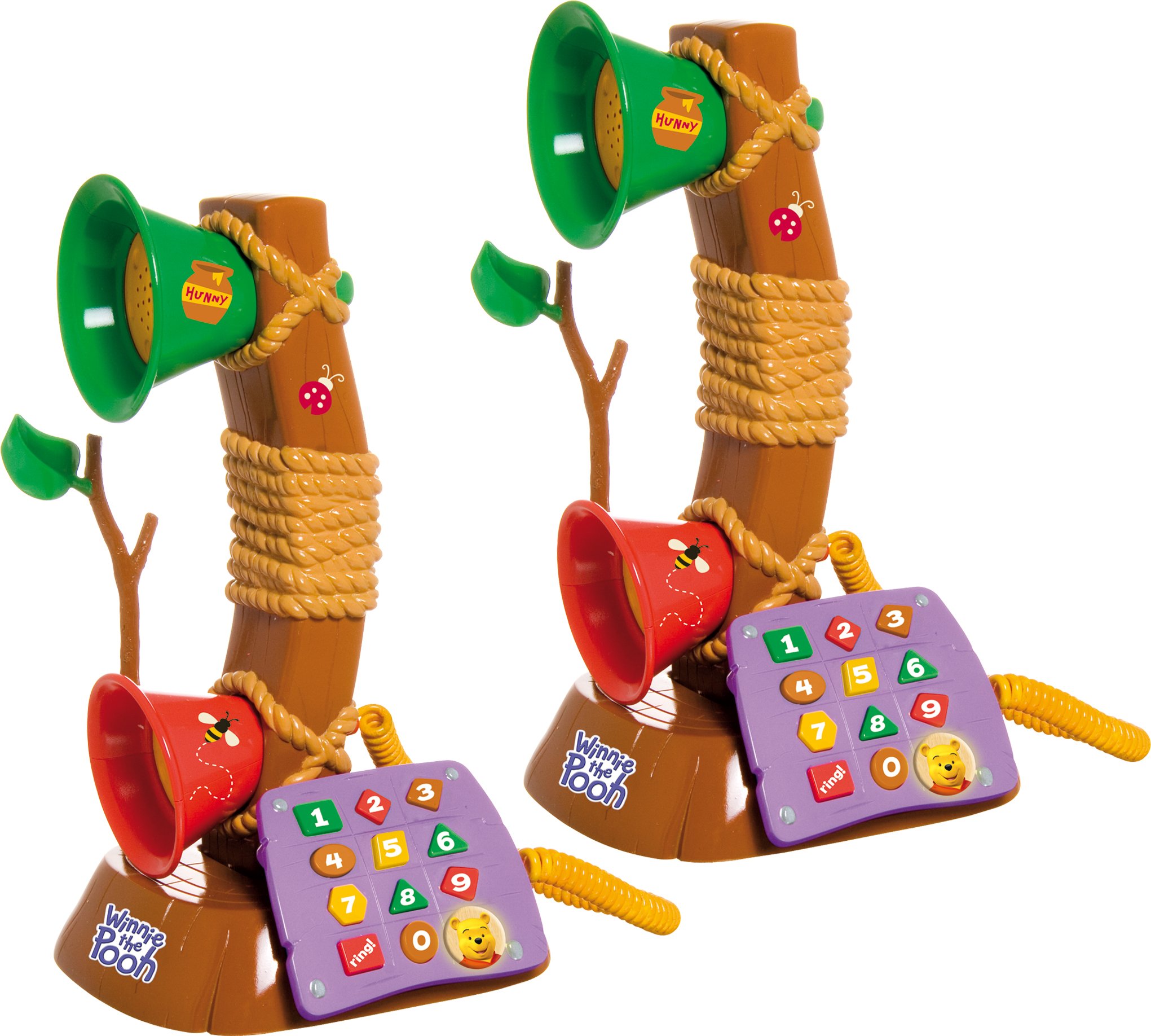 IMC – Téléphone Intercom Winnie – Talkie-walkie Sans Fil – Portée 100 M – Dès 18 Mois – Apprentissage Et Effets Sonores