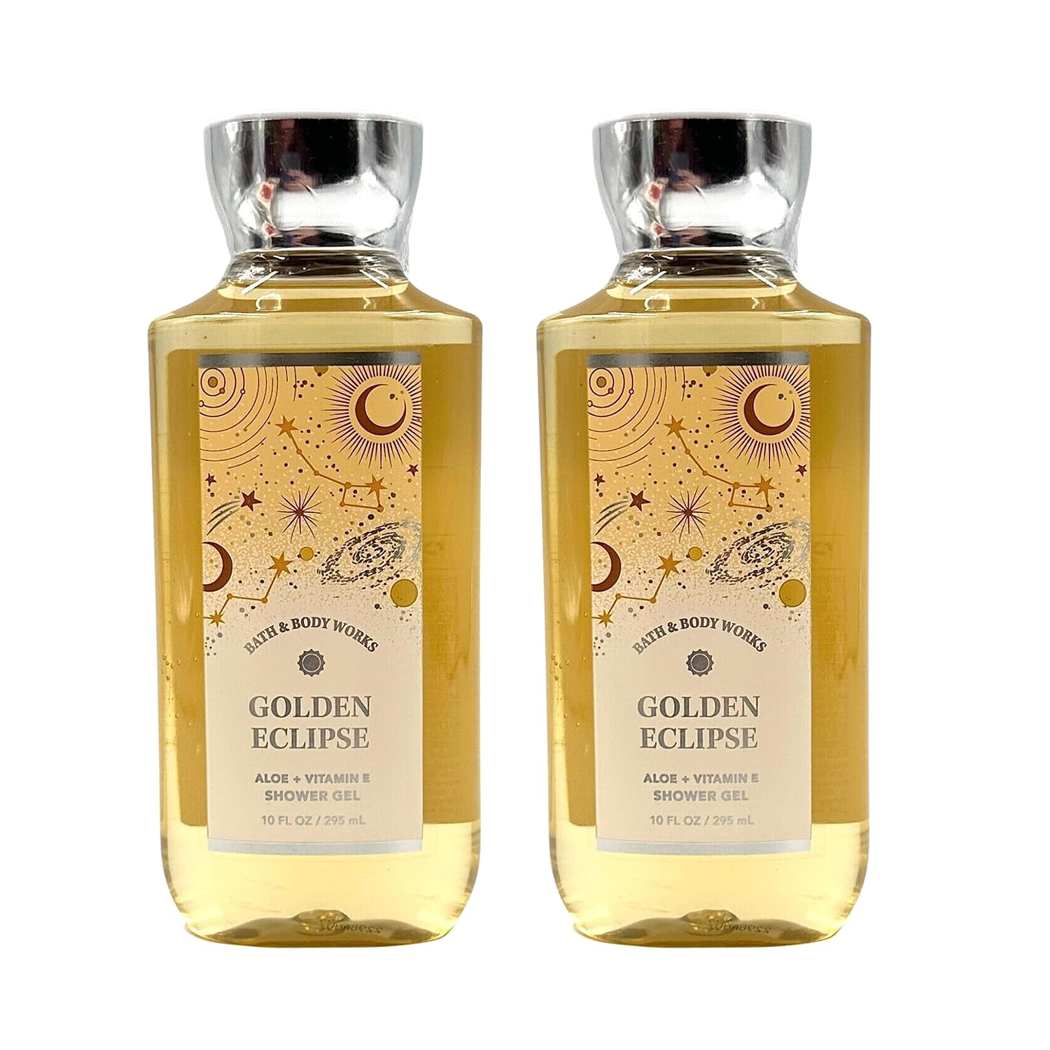 Bath & Body Works Shower Gel Gift Set 10oz Each Pack of 2 (Bright Christmas Morning)