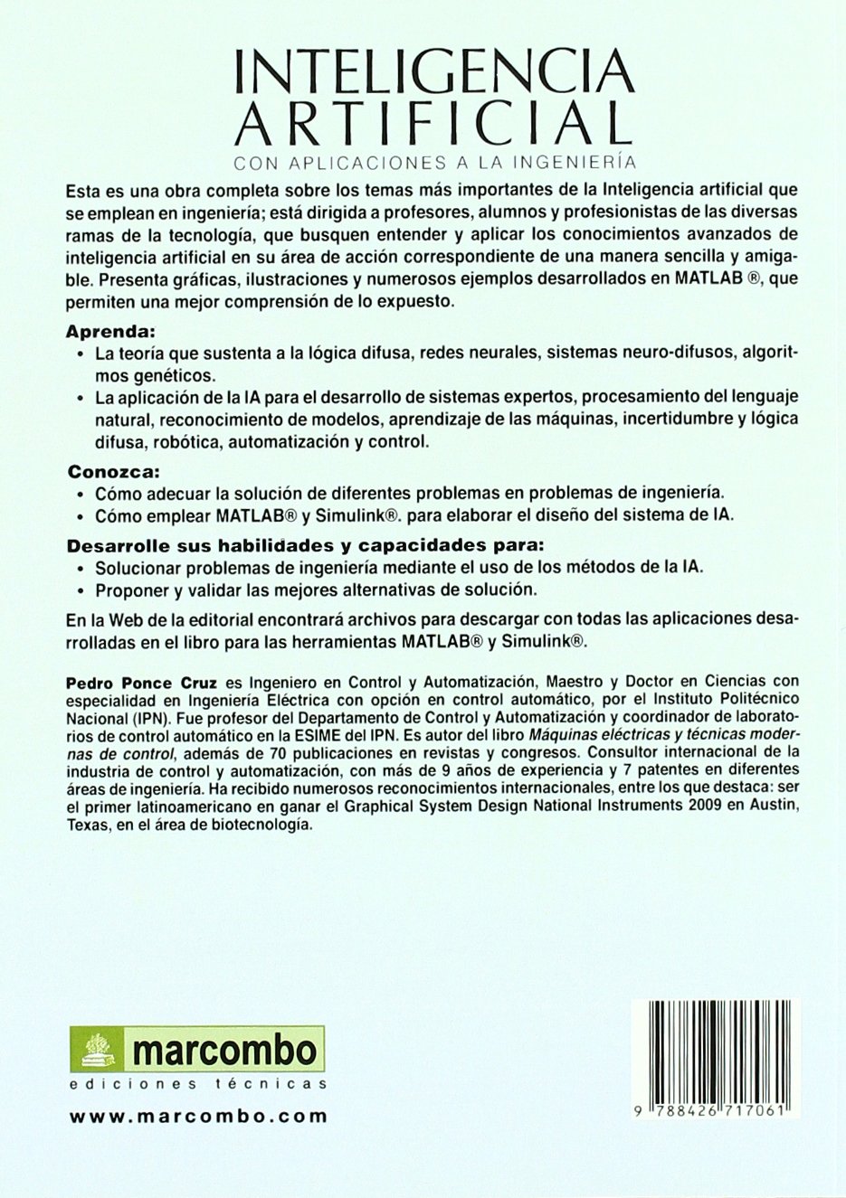 Inteligencia Artificial con Aplicaciones a la Ingeniería (SIN COLECCION)