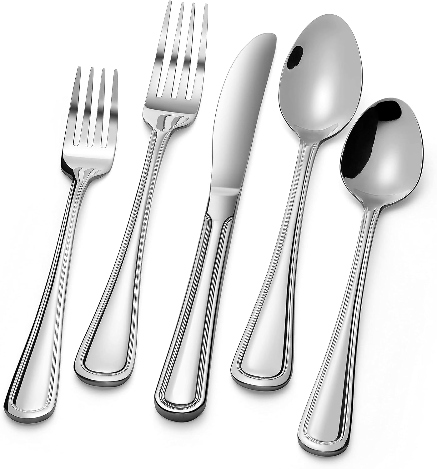 Sagler 20Piece Flatware Set heavy duty flatware sets