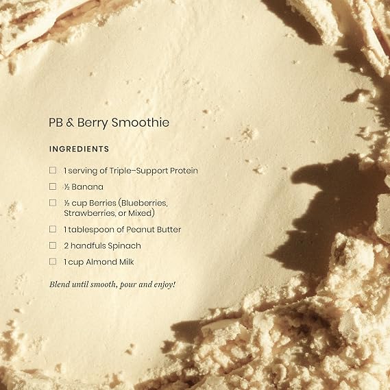 Perelel Vegan Pea Protein Powder, 20g Protein, Vanilla | Plant Based Protein with 3g Creatine Monohydrate & 5g Prebiotic Fiber per Serving, Gut Health Blend, 15 Servings