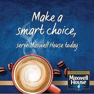 Maxwell House Mild Blend Instant Coffee Sticks - 200 x 1.5g Sachets (1 Pack, 200 Sachets)