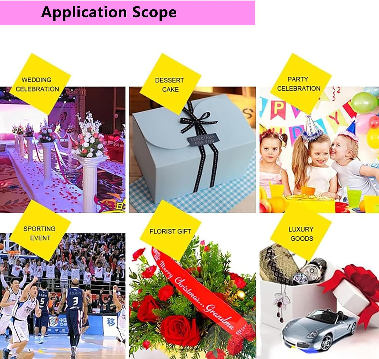 Digital Ribbon Printer, Satin Ribbon Printing Machine, Label Printer, Foil Stamping Printing Machine, Supports 50+ Languages for Floral Bouquet Gifts Crafts Bows Party Wedding,108mm